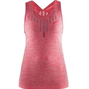 Craft of Scandinavia Small Tank Top Pink Lasercut Racerback Activewear Stretch
